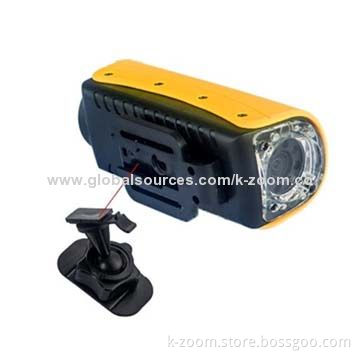 Sports Camera with Motion Detection, 120-degree, 12.0MP CMOS Sensor